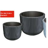 Topf „Milly“ anthrazit HxØ 19,7x23,9 cm 658385 HELLWEG 1 Stück