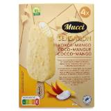 MUCCI Stieleis Sensation Black Coconut Mango HOFER 400 Milliliter 1 Packung