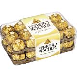 Ferrero Rocher, Preisangabe ohne MwSt. (Preis inkl. MwSt. 7,25 €), METRO 375 Gramm 1 Packung