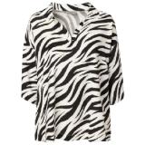 Damen Bluse mit Zebramuster KiK 1 Stück