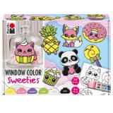 Marabu Window Color Set Sweeties PAGRO & LIBRO 25 Milliliter 6 Stück