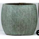 Polystone Topf 25 cm, antik grün Dehner 1 Stück