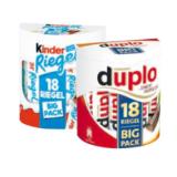 Kinder Riegel 18er, Duplo 18er oder Country 15er Sutterlüty 1 Packung