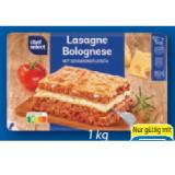 Promotion Bild von Chef Select Lasagne Bolognese, Lidl APP Preis 1 Kilogramm 1 Packung