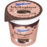Manner Glasur Schoko od. Punsch, Preisangabe ohne MwSt. (Preis inkl. MwSt. 3,29 €), METRO 200 Gramm 1 Becher