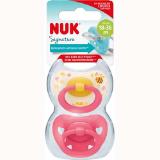 NUK Signature Beruhigungssauger Gr. 1 - 3 div. Sorten dm 2 Stück 1 Packung