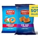 Amica ZIG ZAG Bacon oder ANELLO Pizza T&G 1 Packung