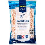 Metro Chef Garnelen, Preisangabe ohne MwSt. (Preis inkl. MwSt. 12,42 €), METRO 900 Gramm 1 Packung