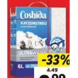 Coshida Katzenstreu ultraweiß Lidl 6 Liter 1 Packung