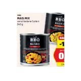 BBQ Mais Mix versch. Sorten HOFER 340 Gramm 1 Dose