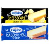 Exquisa Feiner Käsekuchen Snack Klassik oder Lemon Lidl APP Preis 70 Gramm 1 Packung