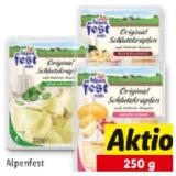 Promotion Bild von Alpenfest Schlutzkrapfen versch. Sorten Lidl 250 Gramm 1 Packung