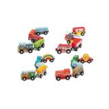 lupilu Holz Eisenbahn Züge Lidl 5 Stück