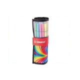 Stabilo Fasermaler Pen 68 Roller-Set PAGRO & LIBRO 25 Stück