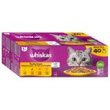 Whiskas Katzennahrung versch. Sorten Fressnapf 40 Beutel 1 Packung