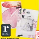 Promotion Bild von Rubin Satin-Bettwäsche versch. Designs Maximarkt 1 Set