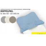 Novitesse Nackenstützkissen Bezug, Doppelpkg. Gr. 36 x 50 - 40 x 60 cm HOFER 1 Stück