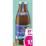 Berchtesgadener Land demeter Frische Bio-Alpenmilch Denns BioMarkt 1 Liter 1 Flasche