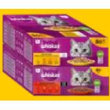 Whiskas MEGA-PACK Nassnahrung für Katzen, Huhn oder Rind DAS FUTTERHAUS 85 Gramm 80 Stück