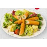Grünspargel Gebacken auf marktfrischem Salat BILLA PLUS 1 Stück