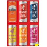 Promotion Bild von Mischgetränke Eristoff oder Bacardi Breezer Orange versch. Sorten Lidl 0.25 Liter 1 Dose
