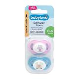 Promotion Bild von babylove Beruhigungssauger Silikon 0 - 18 Monate div. Designs&Größen dm 2 Stück 1 Packung