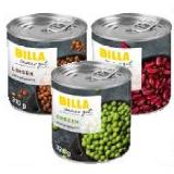 BILLA immer gut Linsen, Erbsen, Wachtelbohnen dampfgegart, Rote Kidneybohnen oder Weiße Bohnen Sutterlüty 1 Dose