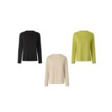 Esmara Damen Langarmshirt Mit hohem Bio-Baumwollanteil Lidl 1 Stück