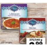 Promotion Bild von 1001 Delights Dürüm oder Lahmacun Lidl 1 Packung