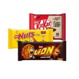 Nestle Kitkat div. Sorten od. Lion, div Sorten od. Nuts od. Crunch Penny 1 Packung