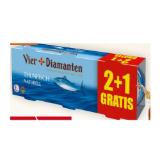 4 Diamanten Thunfisch Naturell od. Sonnenblumenöl BILLA 585 Gramm 1 Packung