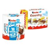 Promotion Bild von Kinder Riegel 16er oder Country 18er Lidl 1 Packung