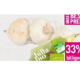 Promotion Bild von BILLA Bio Knoblauch Sutterlüty 150 Gramm 1 Netz