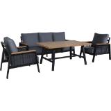 Loungegruppe Korsika, Preisangabe ohne MwSt. (Preis inkl. MwSt. 1198,80 €), METRO 1 Set