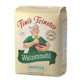 Fini's Feinstes Mehl Universal, Glatt, Griffig, Roggen-, Weizenvollkorn- od. Roggenvollkornmehl BILLA PLUS 1 Kilogramm 1 Packung