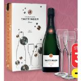 Taittinger Champagner Brut Reserve in der Twin Box + 2 Gläser GRATIS SPAR Gourmet 0.75 Liter 1 Packung