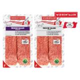 Promotion Bild von Wiesentaler Frische Salami versch. Sorten Lidl 100 Gramm 1 Packung