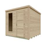 KIEHNHOLZ Gartenhaus „Augsburg“ 535418 HELLWEG 1 Stück