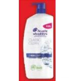 Head & Shoulders Shampoo oder Pumpflasche verschiedene Sorten Lidl 1 Liter 1 Flasche