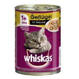 Whiskas Nassfutter verschiednee Sorten 9184762 BayWa 400 Gramm 1 Dose