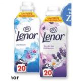 Lenor Weichspüler Testgröße verschiedene Sorten Unimarkt 20 Waschgänge 1 Packung
