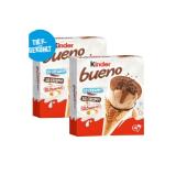 Ferrero Kinder Bueno Classic, White oder Chocolate Ice Cream Sutterlüty 4 Stück