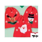 Weihnachtlicher Geschenkesack Maximarkt 1 Stück