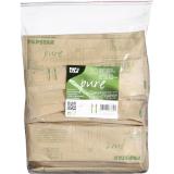 PapStar Besteckset Pure Messer+Gabel aus Holz mit Serviette, Preisangabe ohne MwSt. (Preis inkl. MwSt. 7,13 €), METRO 50 Stück