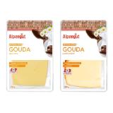 Bild von Alpengut Bergbauern Gouda versch. Sorten Lidl APP Preis 1 Packung