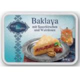 1001 Delights Baklava mit Walnüsse und Kirschen Lidl 500 Gramm 1 Packung