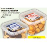 MEINE KUCHENWELT Mini Kuchen Box Classic mit Schoko oder Madeleines HOFER 240 Gramm 1 Packung