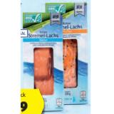 Promotion Bild von Almare Seafood ASC Stremellachs Natur oder Pfeffer HOFER 125 Gramm 1 Stück