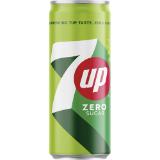 Pepsi Cola, Zero od. Seven Up Zero, Preisangabe ohne MwSt. (Preis inkl. MwSt. 0,52 €), METRO 0.33 Liter 1 Dose