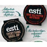 Esti  Everything Bagel Dip od. Spice Red Pepper Aufstrich BILLA PLUS 150 Gramm 1 Becher